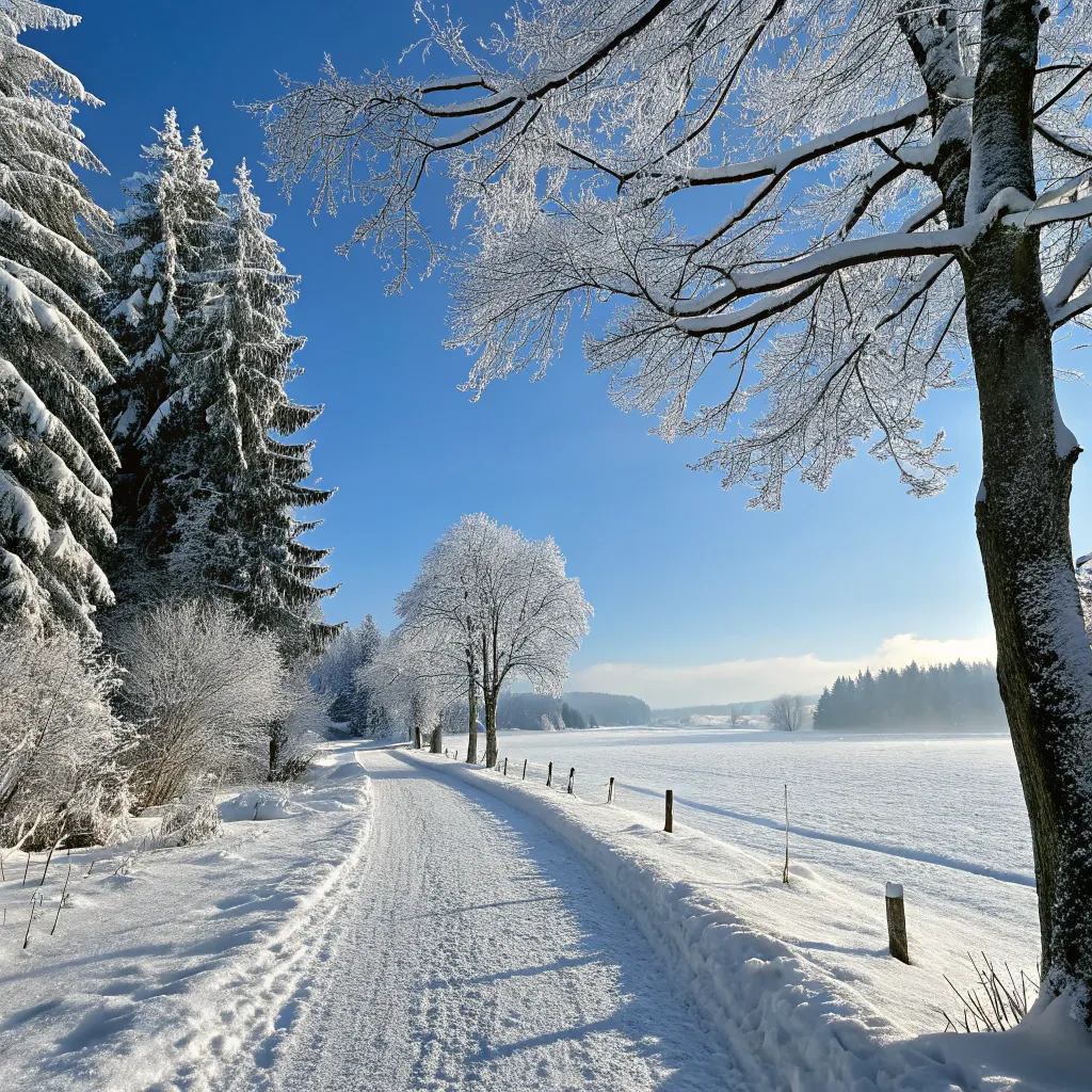 Snowy Landscape Design
