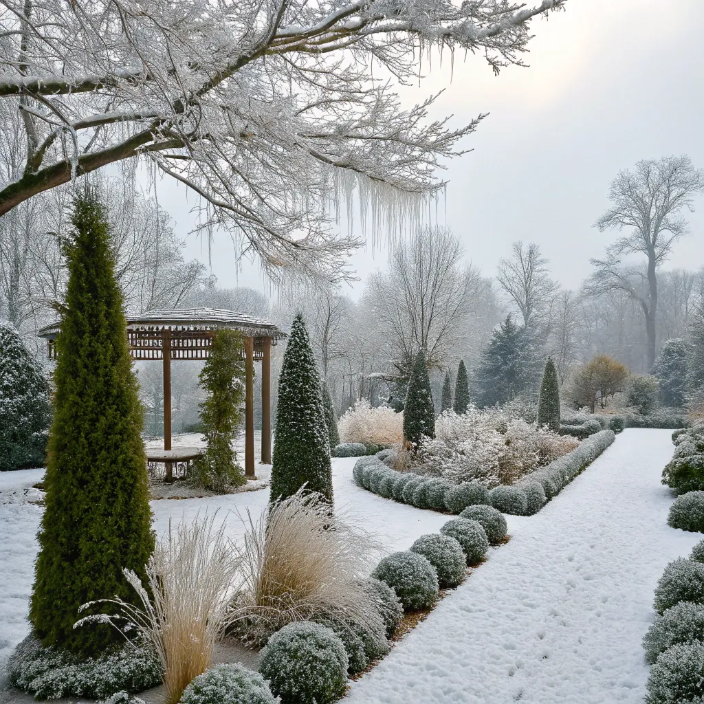 Winter garden design by Laura Bennett